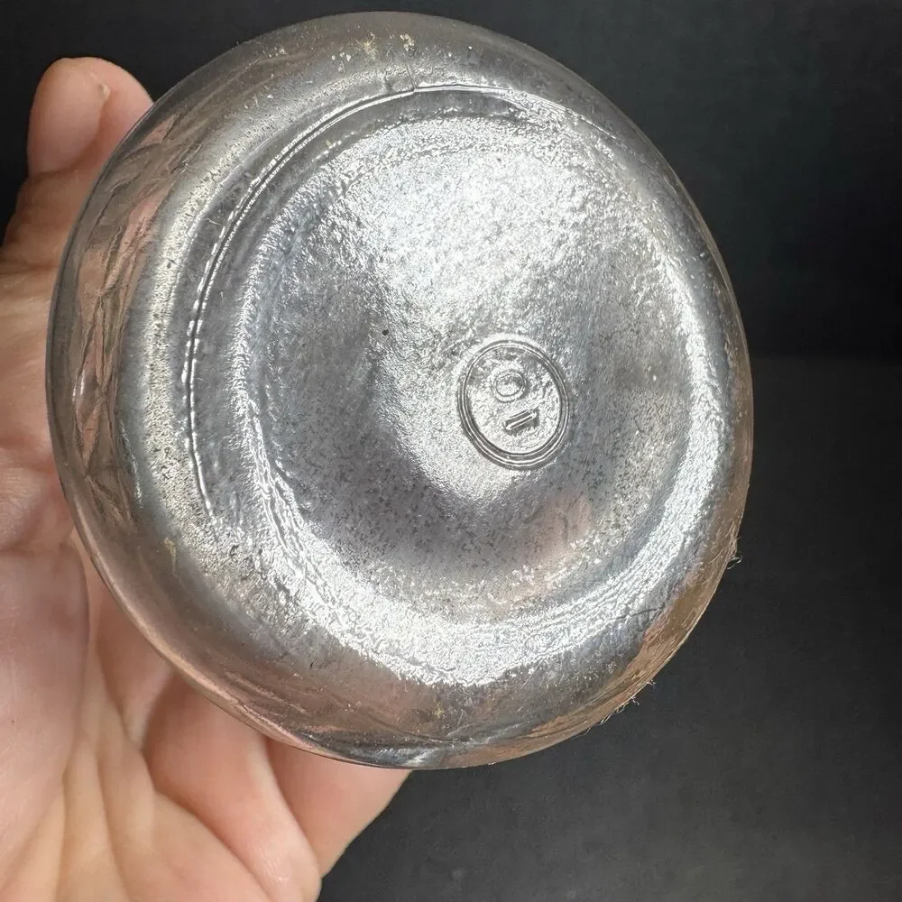 Two Vintage Glass Flower Bud Vases [Item 0190]